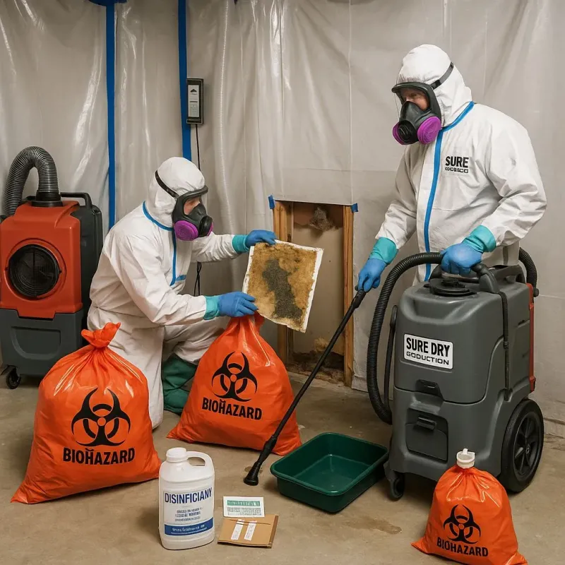 Contaminated Water Handling Protocols process in Upper Arlington, OH