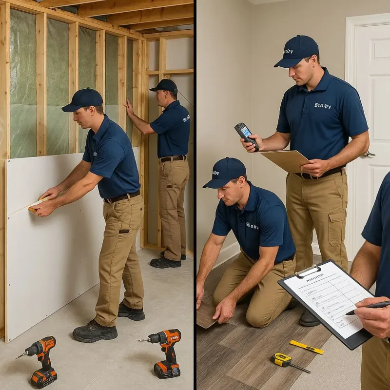 Repairs and Reconstruction process in Upper Arlington, OH